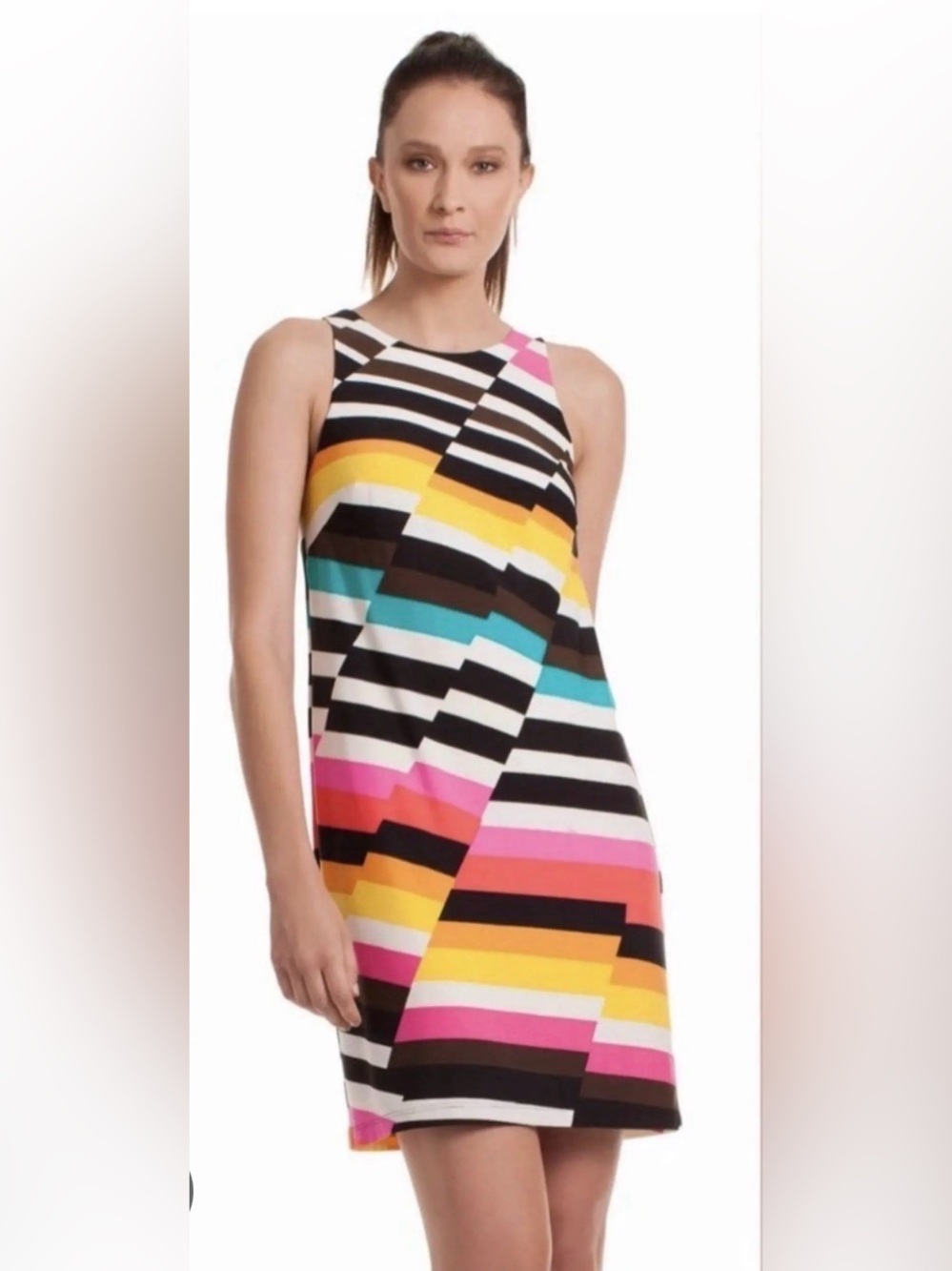 Trina Turk Vibrant California Collection Striped Dress